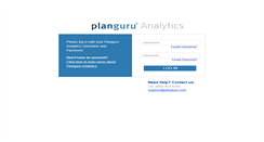 Desktop Screenshot of planguruanalytics.com